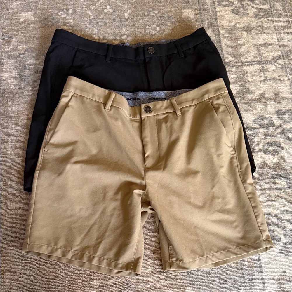 Bonobos Course Legend Shorts Performance Stretch Shorts - Black size 31